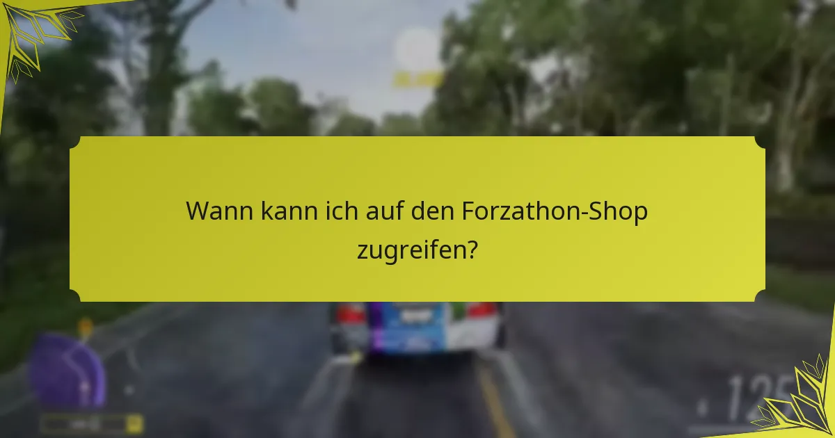 Wie löse ich Gegenstände aus dem Forzathon-Shop ein?