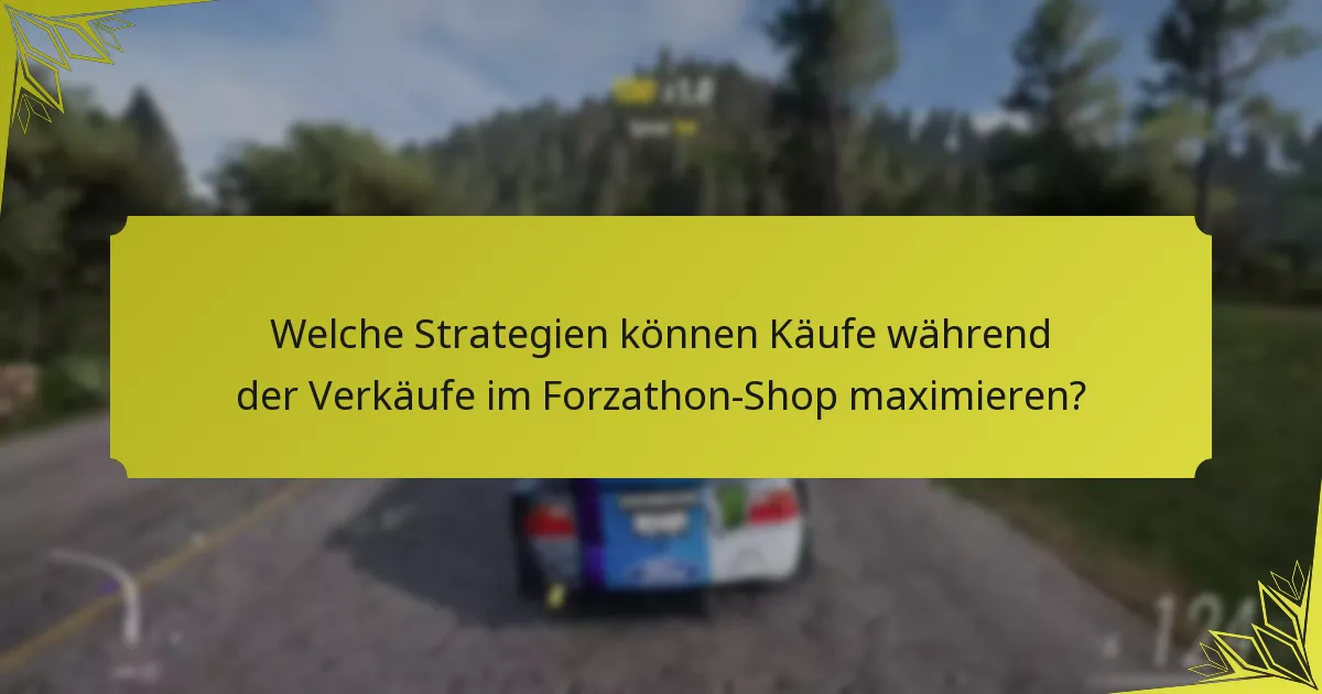 Was sind die Einschränkungen der Rabatte im Forzathon-Shop?