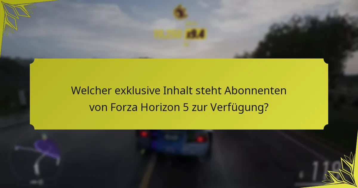 Wie verbessert Game Pass Ultimate die Spielerbindung in Forza Horizon 5?